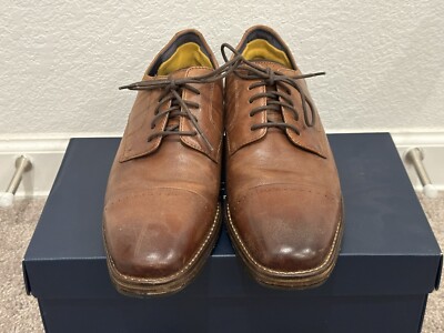 Cole Haan Dress Shoes Giraldo Grand 2.0 Cap Toe Oxford Tan  display picture 1
