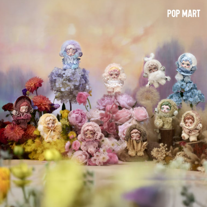 pop mart Skull panda Impressionism ぬいぐるみ θSKULLPANDA L'impressionnisme Series Plush Doll - POP MART