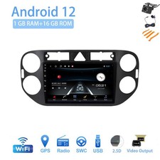 9" Android 12 Car Stereo Radio for 2010 15 VW Tiguan GPS NAV 2.5D USB WIFI MP3