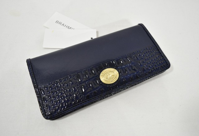 blue brahmin wallet