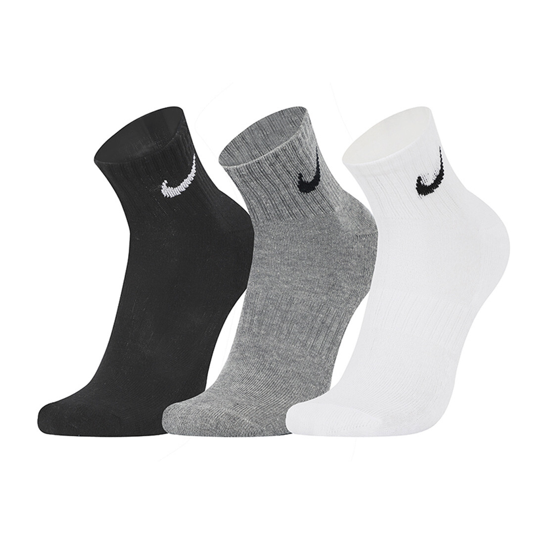 Nike Everyday Cushion Ankle 3-Pack Socks Unisex Casual Multicolor SX7667-964  | eBay