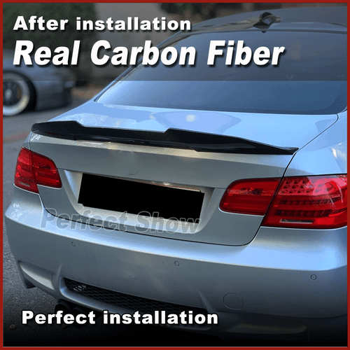 Carbon Heckspoiler Hecklippe Spoiler Passt für BMW E92 325i 335i 328i M3 Coupe  - Bild 3 von 12