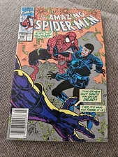 MARVEL COMICS GROUP The Amazing Spider-Man #349 July 1991 Black Fox Erik Larsen