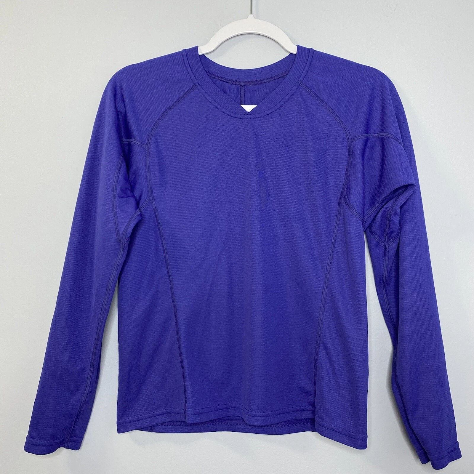 Patagonia XSmall Blue Capilene Lightweight Baselayer Top Long Sleeve