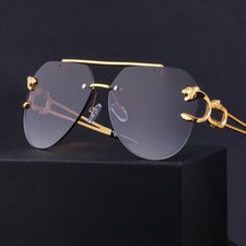 OVERSIZED Pilot Sunglasses Men Women Outdoor Driving Glasses UV400 Shade Eyewear