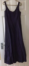 Debut Debenhams Long Full Length Dress Size 10 Evening Ball gown Wedding Purple