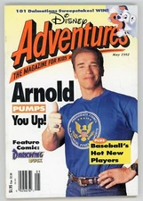 Disney Adventures Digest Magazine Vol. 2 #7 May 1992 Arnold Schwarzenegger