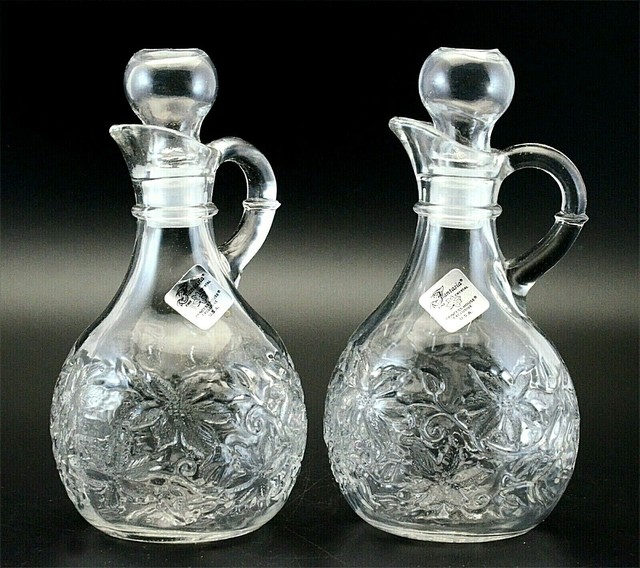 *PRINCESS HOUSE CRYSTAL Retired LIQUOR/WINE DECANTER Grapes & Crown