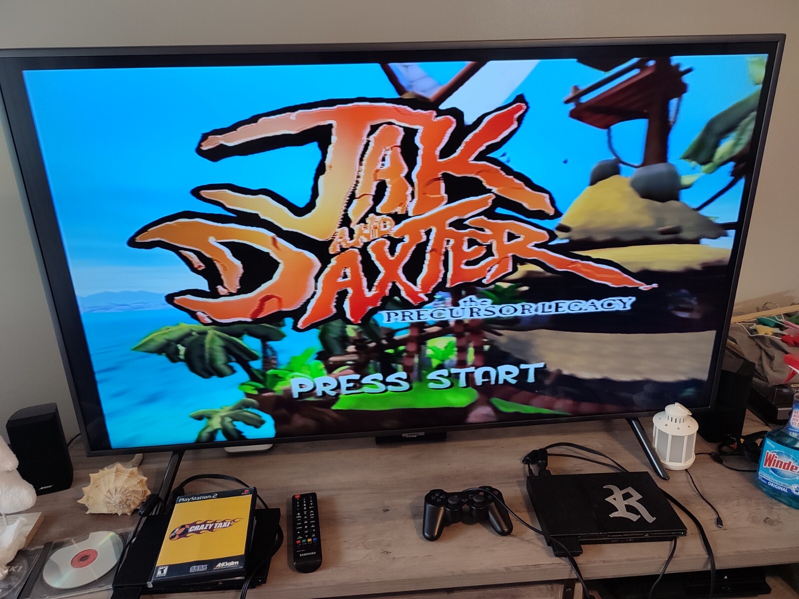 Sony PS2 Slim Black Console SCPH-75001 Tested & Working