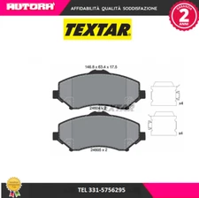 2460402 brake pad kit, front disc brake (BRAND-TEXTAR)..