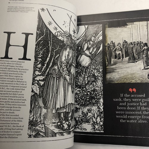 Witches Scary Places Haunted Houses Times Occult History Lot 4 Magazine Ghosts - Picture 11 of 11