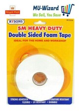 HEAVY DUTY DOUBLE SIDED FOAM TAPE STRONG WATERPROOF TEMPERATURE RESISTANT