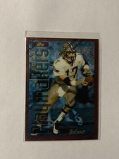 1996 Topps Finest Football #138 Jim Everett Saints