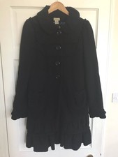Anthropology Elevenses Ladies Woolen Coat Size 10