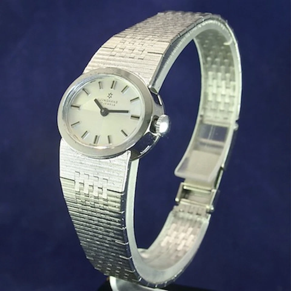 Junghans Silber Schmuck Damen Vintage Uhr von 1970 - Bild 1 von 1