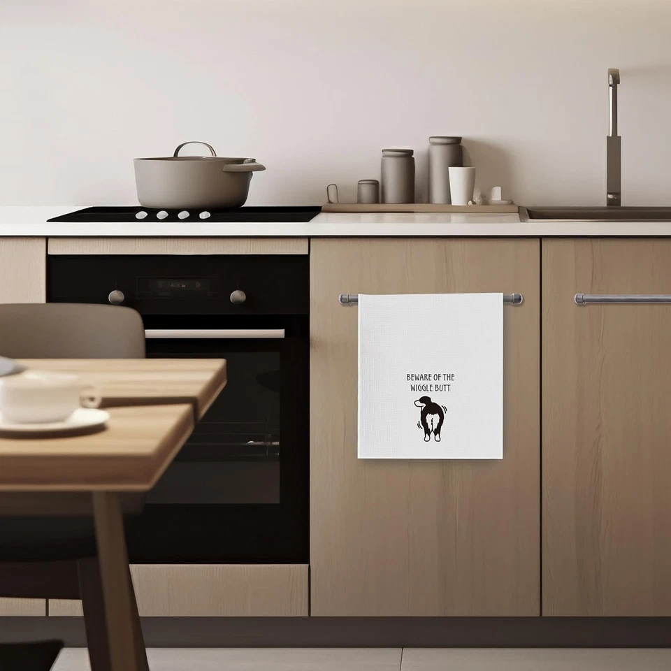 Australian Shepherd Dish Towels Funny Australian Shepherd Waffle Weave - Изображение 4 из 4