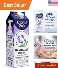 32 oz Lavender Liquid Hand Soap Refill - Moisturizing Eco-Friendly Wash 0.37 per fl oz