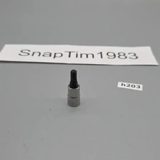 Blue Point Tools BLPH125 5mm Metric Hex Bit Socket Driver 1/4" Drive Chrome