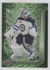 2024-25 Upper Deck Series 1 Dazzlers Green Connor Hellebuyck #DZ-48 2vh