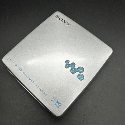 SONY ポータブルMDプレーヤー MZ-EH50 シルバー SONY MZ-EH50 HI-MD WALKMAN Minidisc Player Silver Fully Tested
