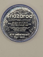 Snazaroo Sparkle Face and Body Paint, 18.8g 0.66-oz Pot, Dark Blue