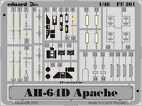 AH-64D Apache Fuer Hasegawa Bausatz / 1:48 - Eduard 49201