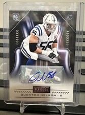 2018 Panini Playbook - Rookies Quenton Nelson Auto #138 (RC) Indianapolis Colts
