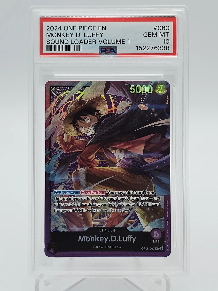 Monkey.D.Luffy OP05-060 One Piece Promotion Cards for sale | eBay