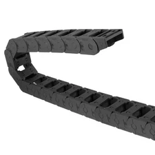 Drag Chain Cable Carrier Open Type with End Connectors R55 25X38mm 1M