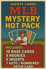 MLB MYSTERY HOT PACK! 20 CARDS + 1 HIT! AUTOS, HOFs, ROOKIES, #RD, PATCHES!