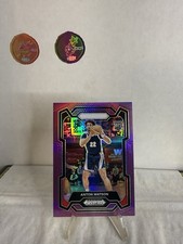 2024-25 Panini Prizm Draft Picks Purple Prizm /75 Anton Watson #76