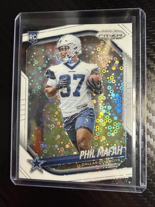 2025 Panini Prizm - Rookies Phil Mafah #378 White Disco Prizm (RC)