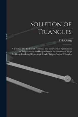 Erik Oberg Solution of Triangles (Taschenbuch)