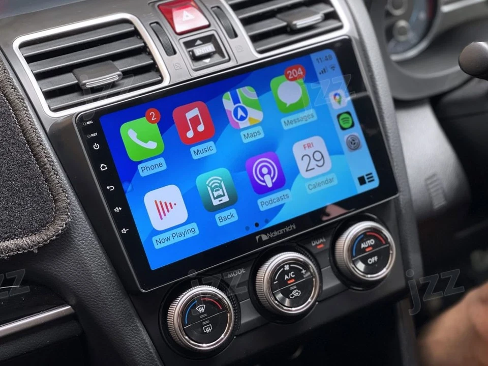 4-64GB CarPlay Auto Car Radio stereo For Subaru Forester/Impreza/XV/WRX 2015-18 - Image 4 of 4