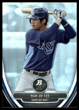 Hak-Ju Lee 2013 Bowman Platinum #BPP68 Rays MLB READ FREE SHIPPING AutographDen