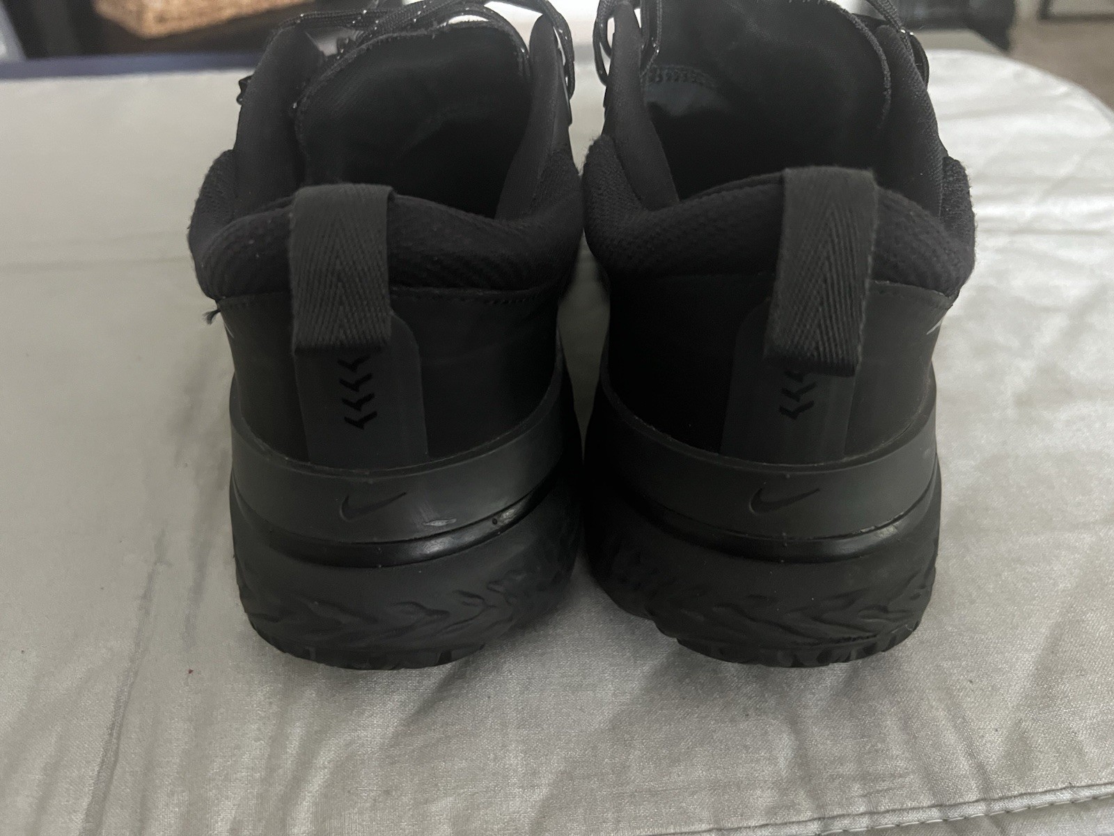 Women’s Nike Infinity React Shield Triple Black l… - image 3