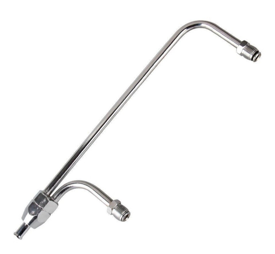 Carburetor Dual Feed Fuel Line For Holley 4160 Double Pumper Fit Inlet 3/8 Hose - Foto 9