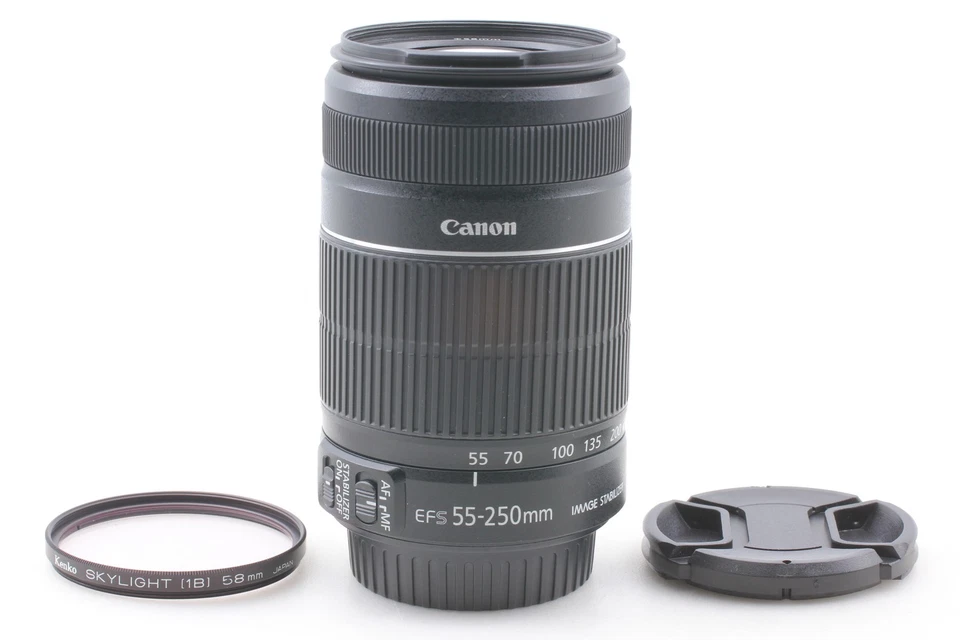 [TOP MINT] CANON EF-S 55-250mm F4-5.6 IS II Macro Telephoto Zoom Lens From JAPAN - Image 2 of 4