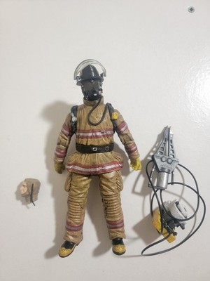PLAN-B TOYS Emergency Forces FIRST RESPONDER FIREFIGHTER Action Figure Complete