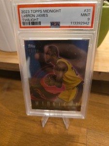 2023-24 Topps Midnight - LeBron James #31 Twilight /99