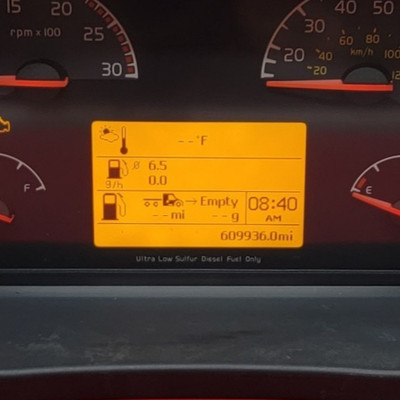 2012 VOLVO VNL USED INSTRUMENT CLUSTER P#21546088-P02