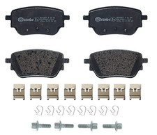 BREMBO Bremsbeläge mit Zubehör Hinten (P 50 151) für MERCEDES-BENZ A-Klasse