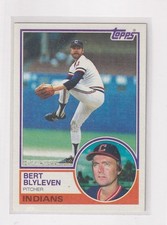 1983 Topps Baseball # 280 Bert Blyleven Nice Card