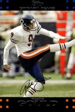 2007 Topps 2007 Topps Chicago Bears #9 Robbie Gould Chicago Bears