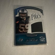 2015 Panini Crown Royale All Pro Luke Kuechly Panthers Mem Serial #PBM-LK /99