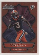 2021 Wild Card Alumination NIL Collegiate Edition Orange 43/50 Taj Harris 0w8