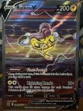Raikou V GG41/GG70 SWSH: Crown Zenith: Galarian Gallery Holo on eBay