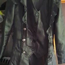 Womens Vampire Costume Jacket, Size MEDIUM No...