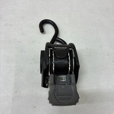 Boat Buckle Retractable Bow Tie-Down 2-Inch x 43-Inch, Black