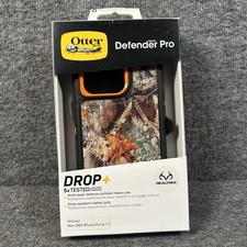 OtterBox Defender Pro Case Holster iPhone 15 Pro Realtree Edge NIP
